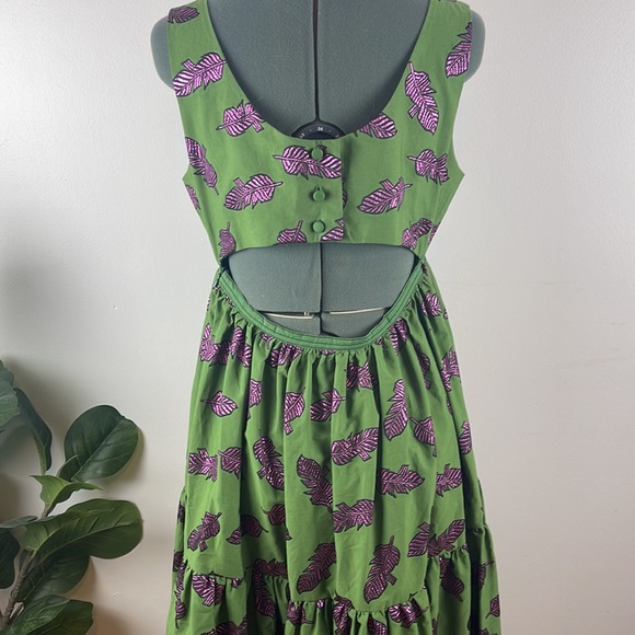 ODEEH Floral Print Long Dress - Picture 8 of 11